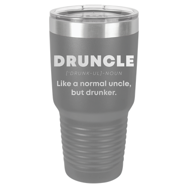 Druncle Design Coffee Tumbler